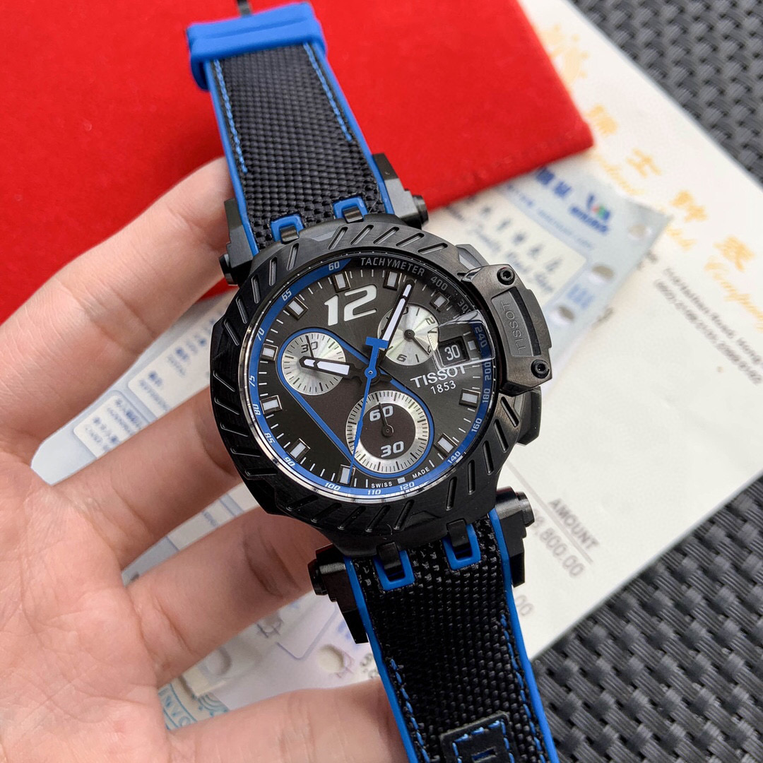 高仿天梭 Tissot 精品男士腕錶，多功能設計，技藝精湛高仿a貨