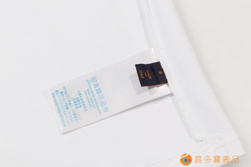 LV ss 大師親手設計潮牌新品印花圓領短袖T恤 秋冬最新高仿a貨