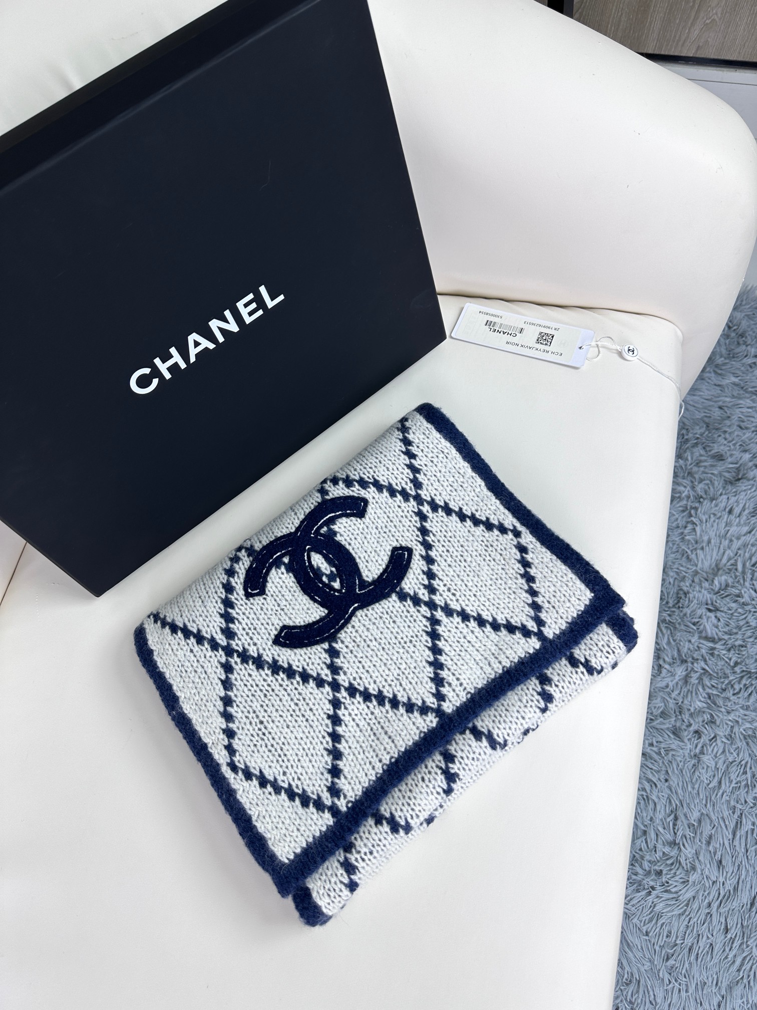 CHANEL 秋冬超軟糯圍巾高仿a貨